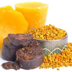 Propolis i pyłek pszczeli, naturalne składniki wspierające zdrowie, mogą być pomocne w łagodzeniu objawów cukrzycy.