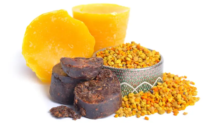 Propolis i pyłek pszczeli, naturalne składniki wspierające zdrowie, mogą być pomocne w łagodzeniu objawów cukrzycy.