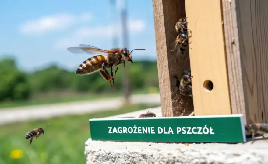 Szerszeń a pszczoła - jak je rozpoznać i bezpiecznie reagować