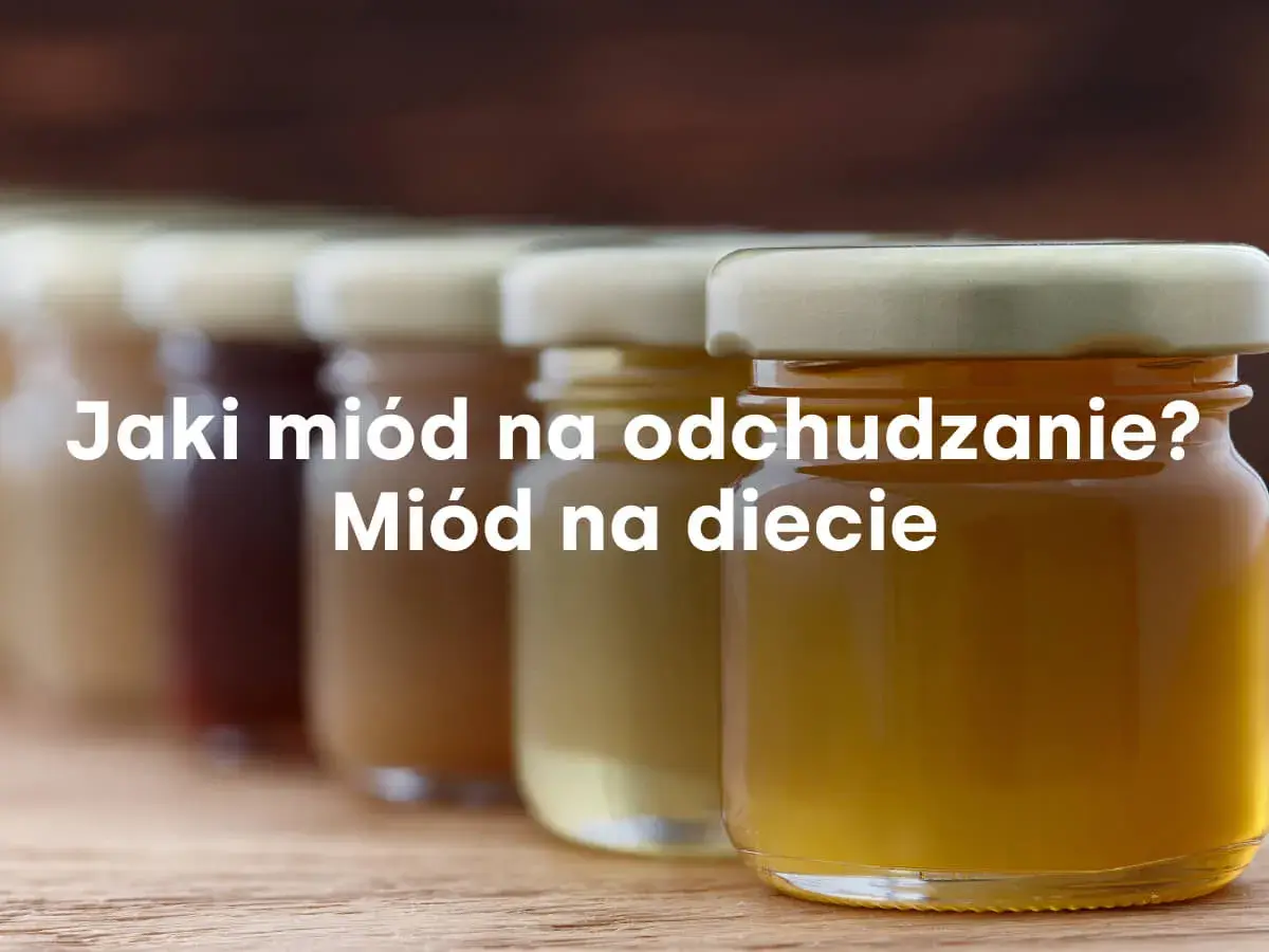 Słoiczki z miodem o różnych barwach. Czy miód na redukcji może wspierać dietę?